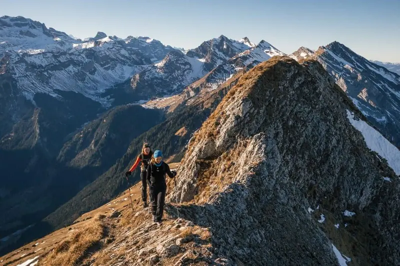 Randonnée sur les crêtes